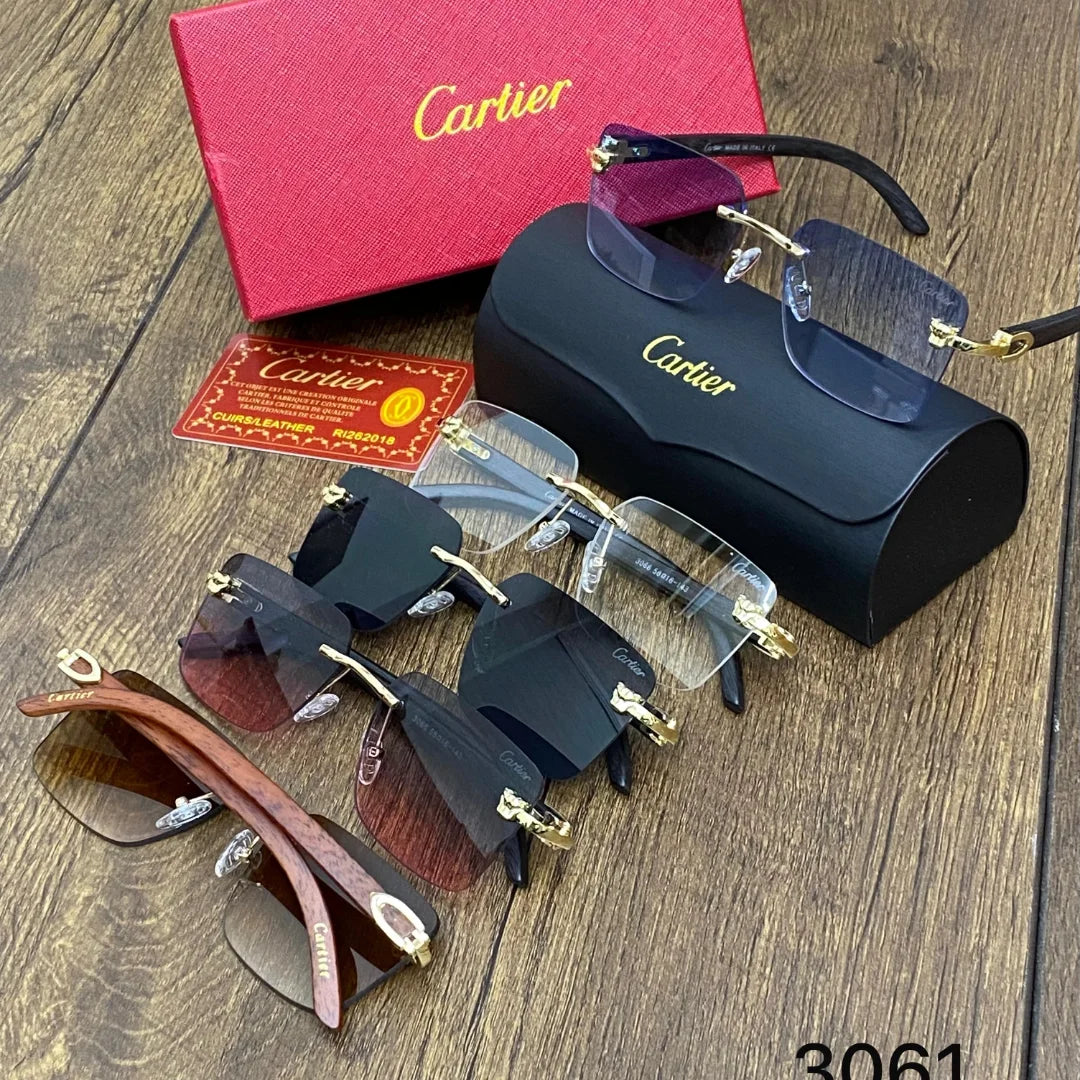 Cartier Lentes Transparentes