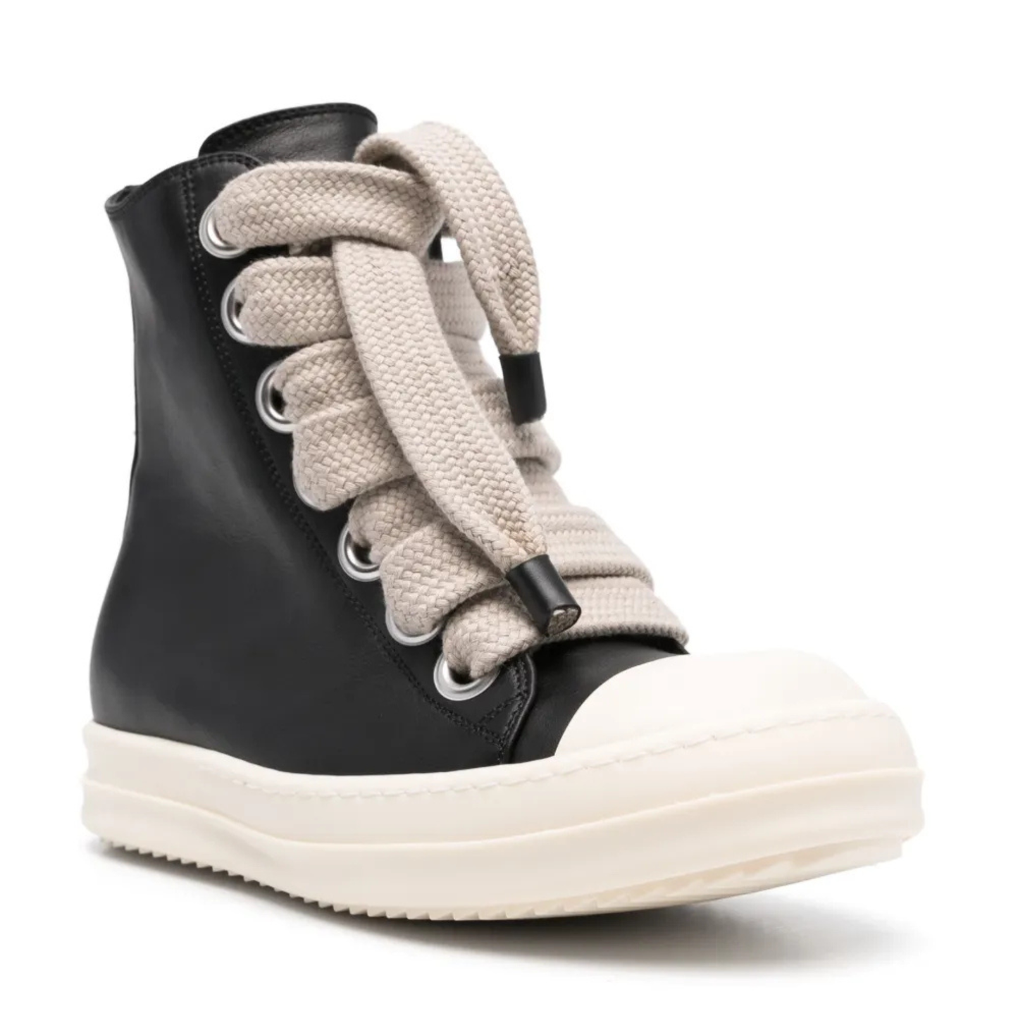 Rick Owens Jumbo Leather Black