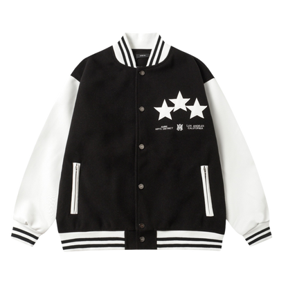 AMIRI Stars Bomber Jacket Air Black