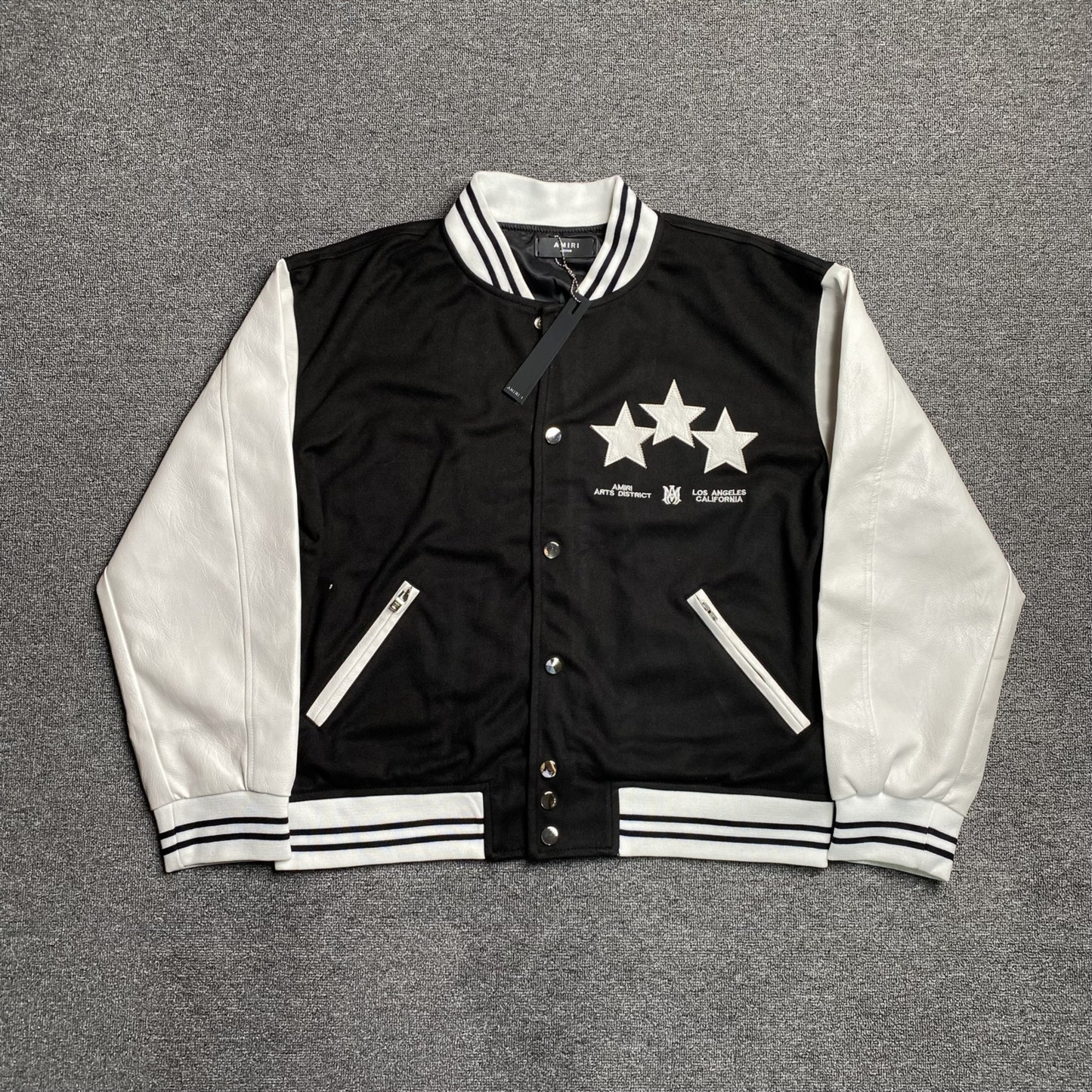 AMIRI Stars Bomber Jacket Air Black