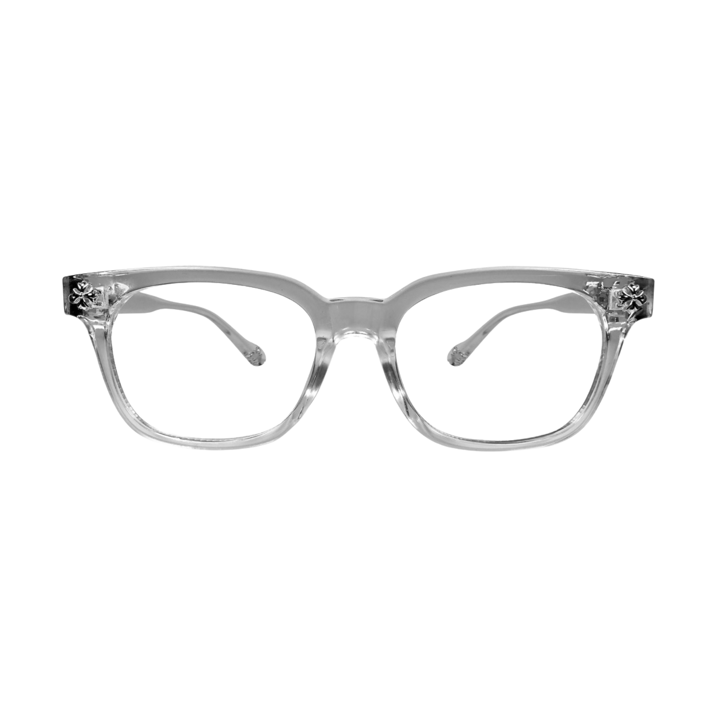 Chrome Hearts Lentes Transparent/Silver