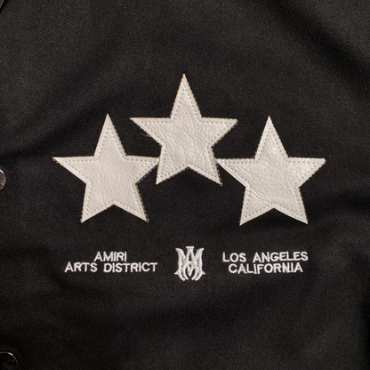 AMIRI Stars Bomber Jacket Air Black