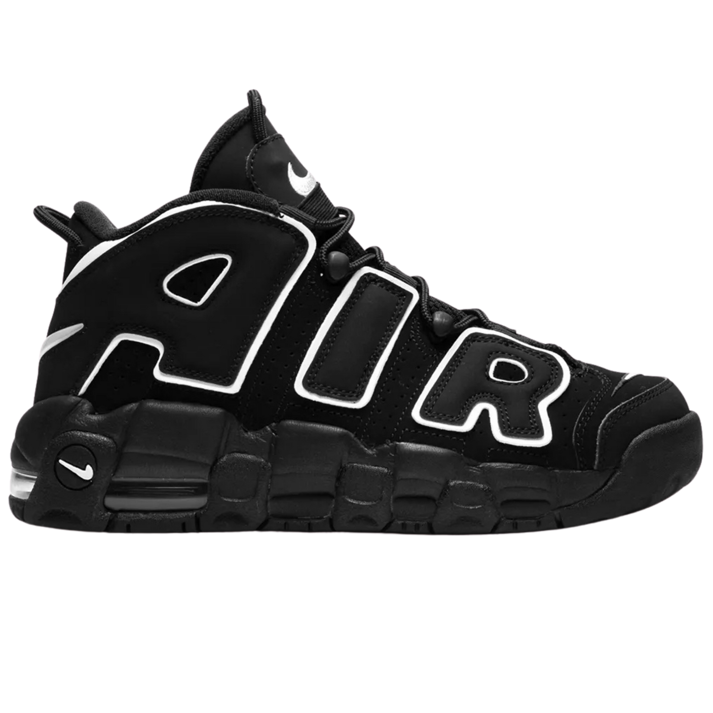 Nike Air More Uptempo Black White