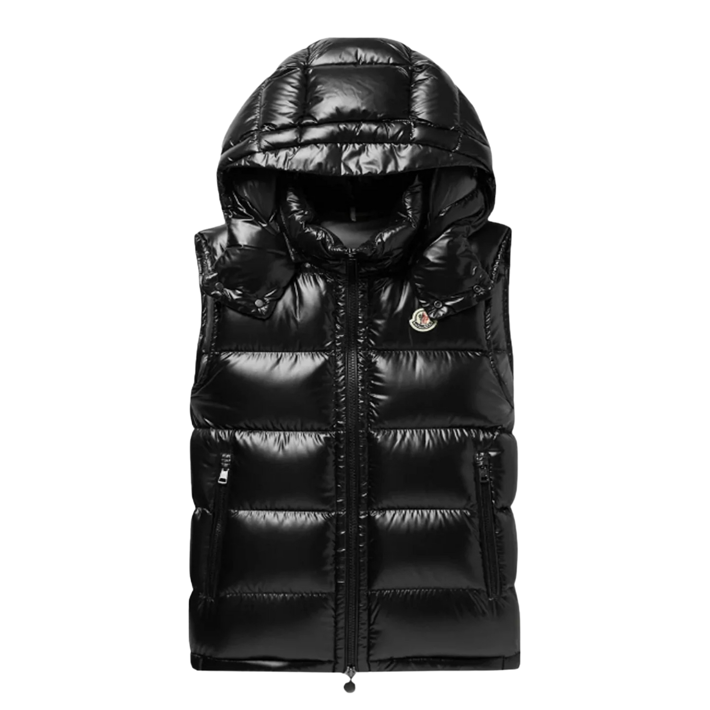 Moncler Chaleco Acolchado Negro