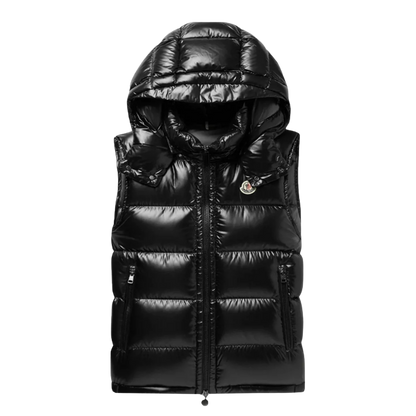 Moncler Chaleco Acolchado Negro