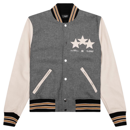 AMIRI Stars Bomber Jacket Air Blue