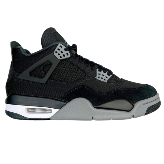 Jordan 4 Retro Black Canvas