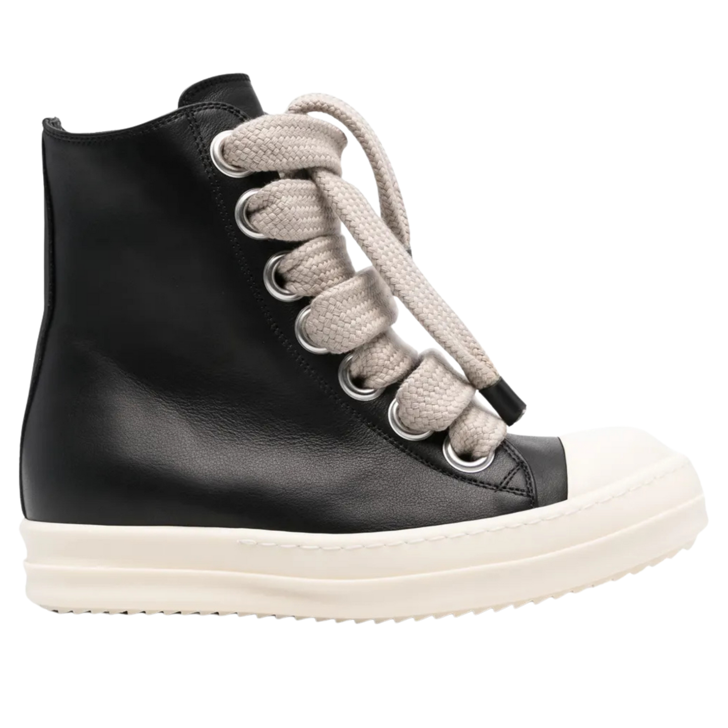 Rick Owens Jumbo Leather Black