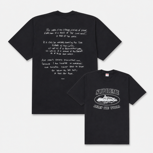 Polera Supreme x Corteiz "Rules The World"