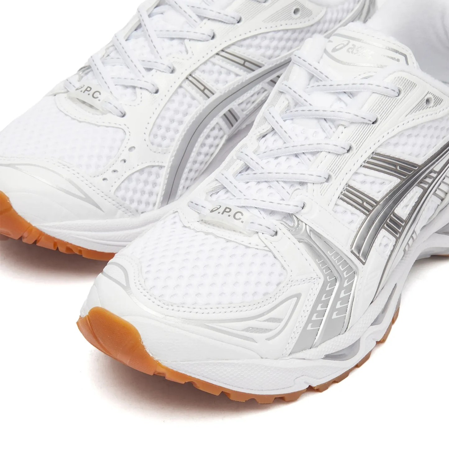 A.P.C. x GEL-Kayano 14 "White/Pure Silver"