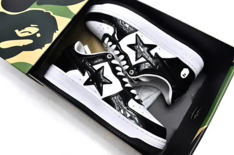 Bapesta Black & White
