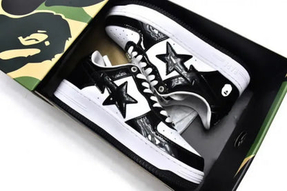 Bapesta Black & White