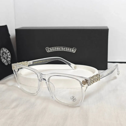 Chrome Hearts Lentes Transparent/Silver