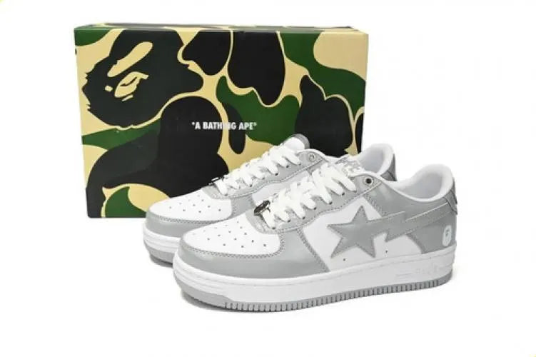 Bapesta Light Grey