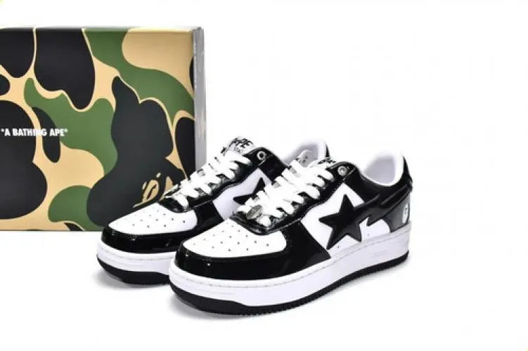 Bapesta Black & White