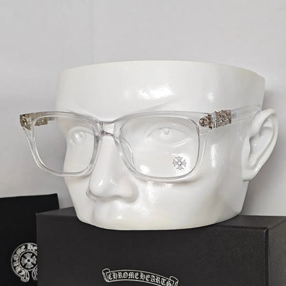 Chrome Hearts Lentes Transparent/Silver