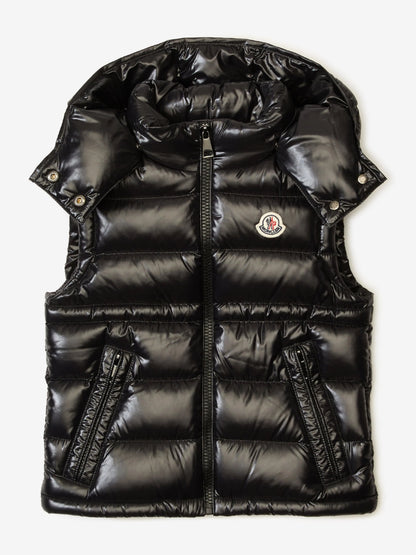 Moncler Chaleco Acolchado Negro