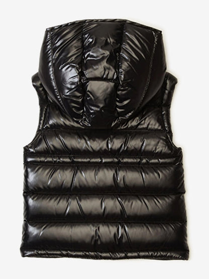 Moncler Chaleco Acolchado Negro