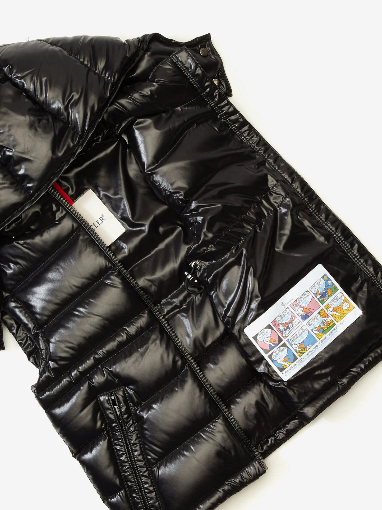 Moncler Chaleco Acolchado Negro