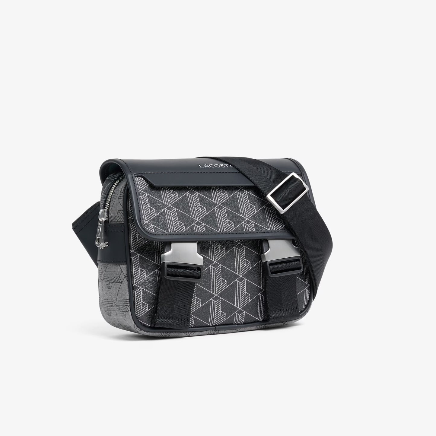 LACOSTE Bolso Cruzado Negro