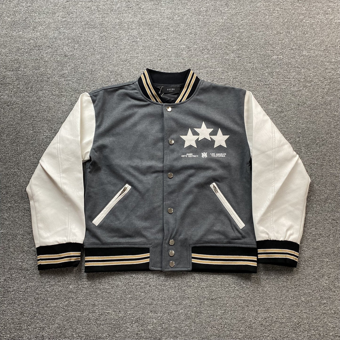 AMIRI Stars Bomber Jacket Air Blue