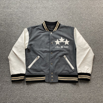 AMIRI Stars Bomber Jacket Air Blue