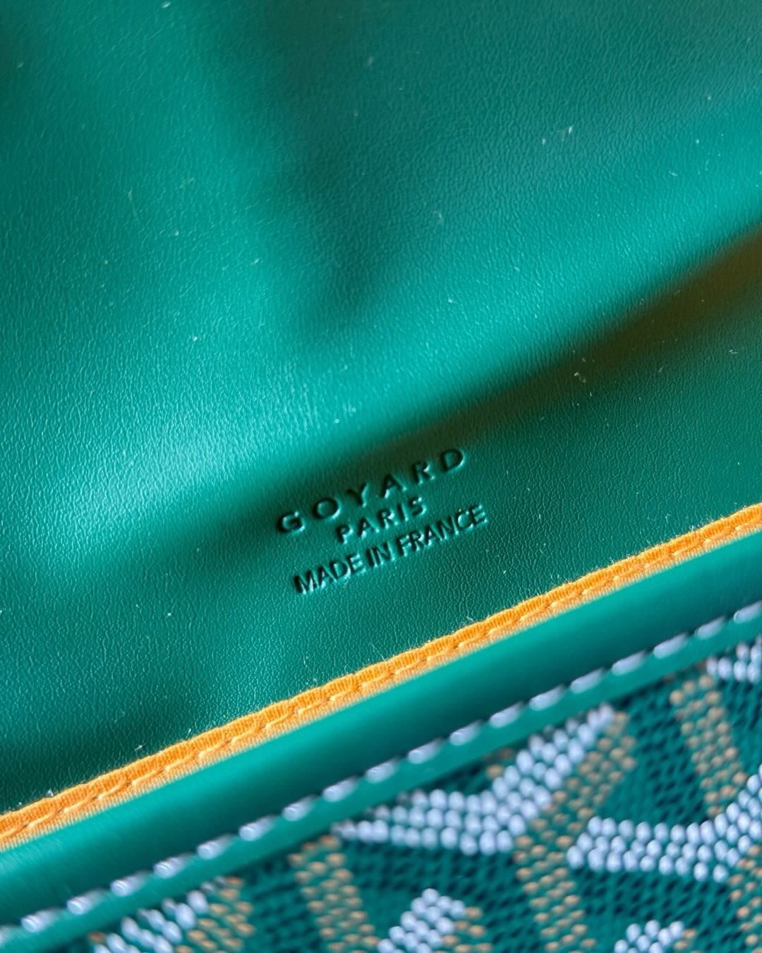 GOYARD Bolso Cruzado Verde