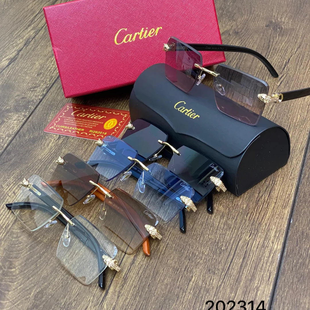 Cartier Lentes Transparentes