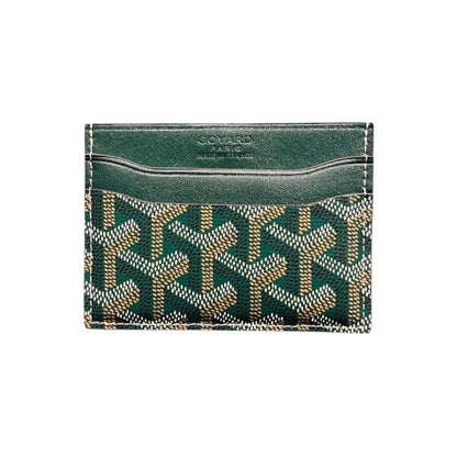 Tarjetero Goyard Paris Verde