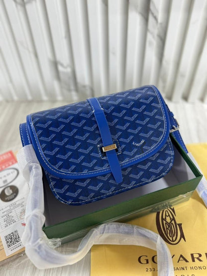 GOYARD Bolso Cruzado Azul