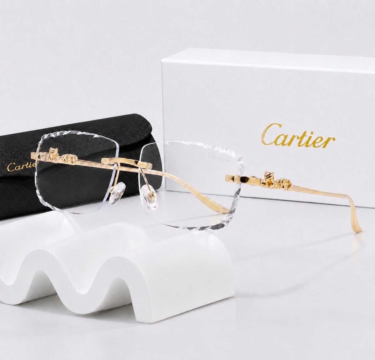 Cartier Lentes Transparentes